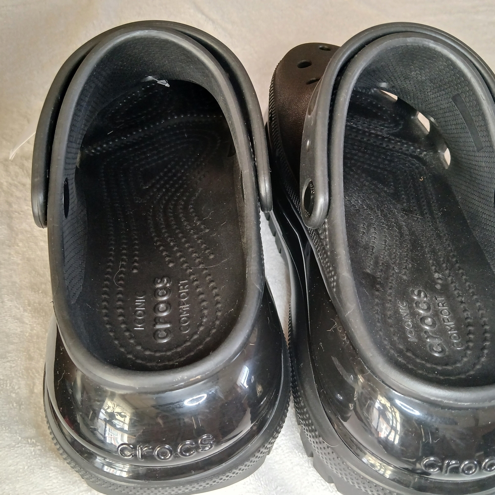 Crocs Classic Mega Crush Clog M7 W9 - Picture 4 of 8